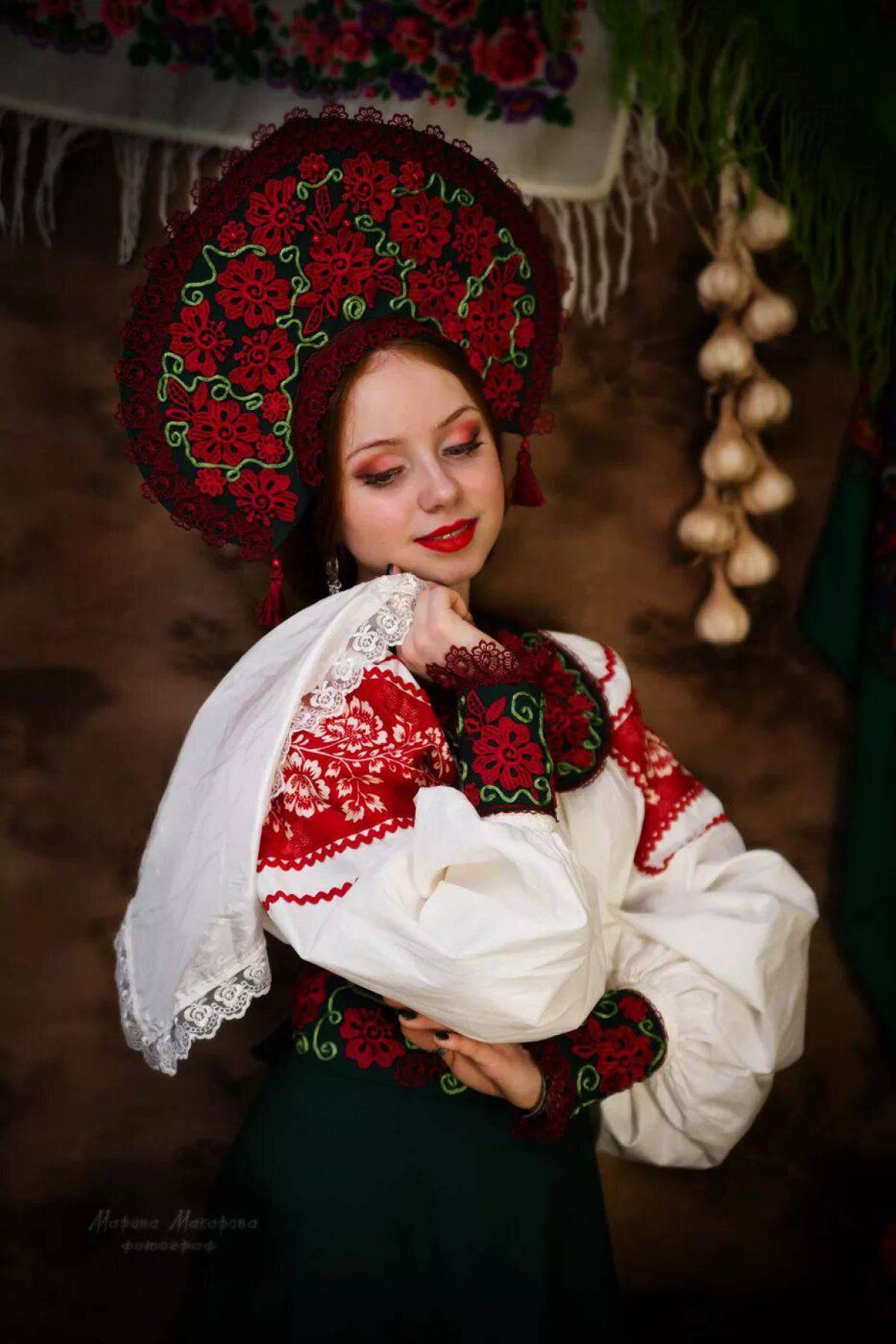 Women in Slavic costumes underwear in Ahvaz